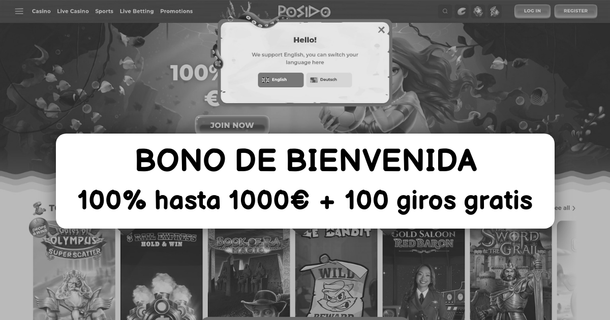 Posido Casino banner